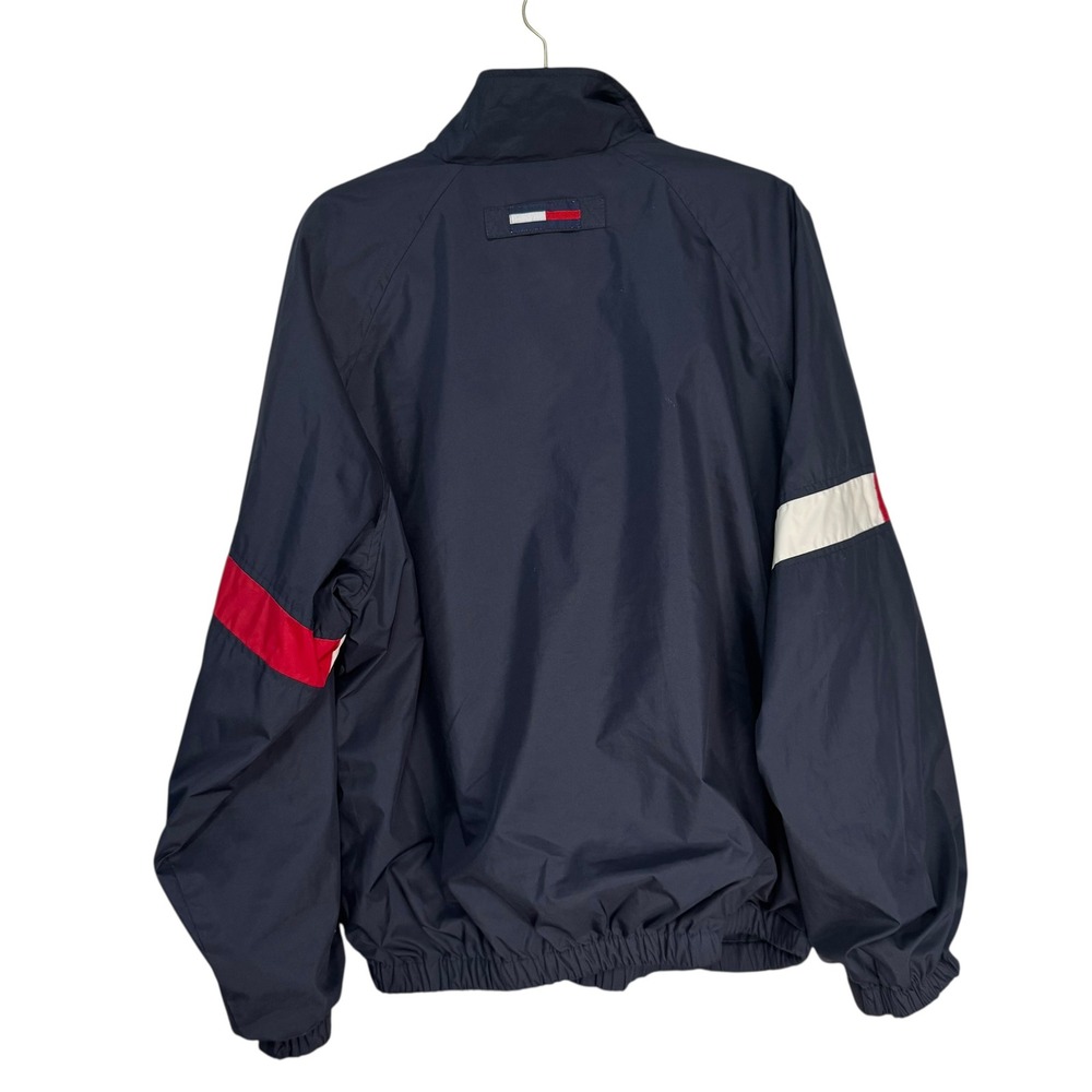 Vintage Tommy Hilfiger Golf Navy Windbreaker Poipu Bay Fleece Lined XL 105439 - Picture 12 of 14